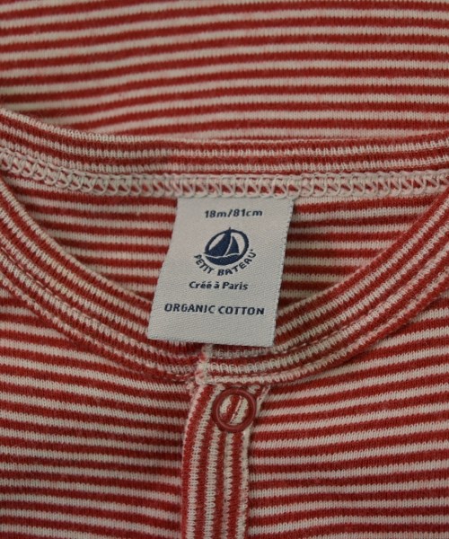 PETIT BATEAU（プチバトー）ワンピース（その他） 赤 サイズ:81(12M) キッズ/2200623516287
