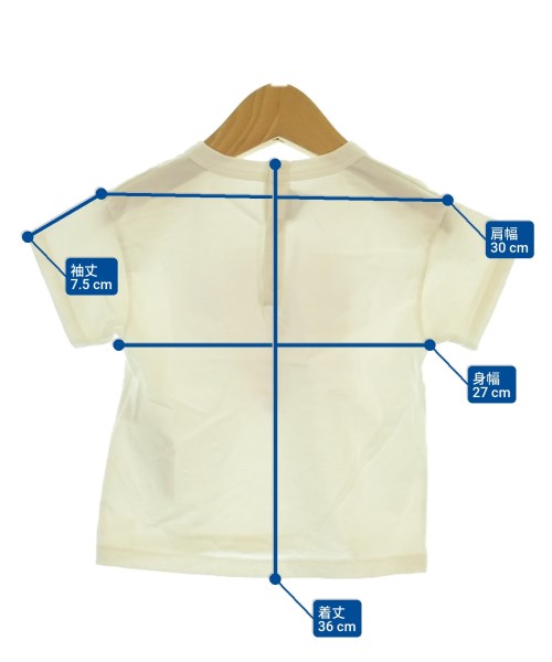 PETIT BATEAU（プチバトー）Tシャツ・カットソー 白 サイズ:81(12M) キッズ/2200623516348