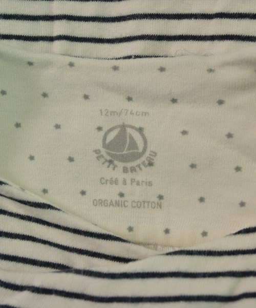 PETIT BATEAU（プチバトー）Tシャツ・カットソー 白 サイズ:74(6M) キッズ/2200623516447