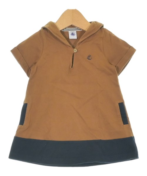 PETIT BATEAU(プチバトー)ワンピース（その他） 茶 サイズ:74(6M)/2200643129269