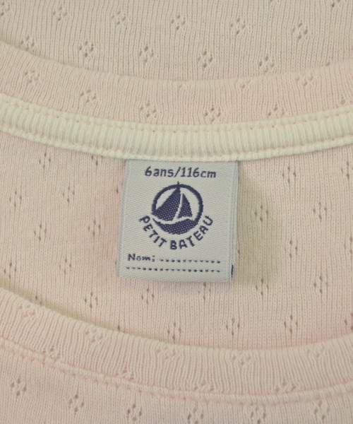 PETIT BATEAU（プチバトー）Tシャツ・カットソー ピンク サイズ:116(7T-8T) キッズ/2200624170105
