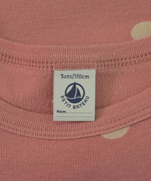 PETIT BATEAU（プチバトー）Tシャツ・カットソー ピンク サイズ:110(5T-6T) キッズ/2200624170112