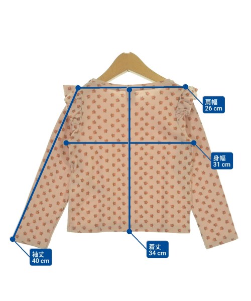 PETIT BATEAU（プチバトー）Tシャツ・カットソー ピンク サイズ:110(5T-6T) キッズ/2200624170129