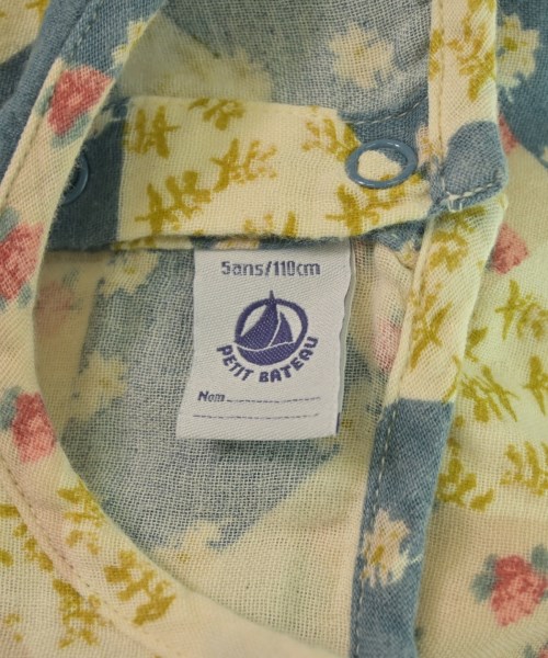 PETIT BATEAU（プチバトー）シャツ 白 サイズ:110(5T-6T) キッズ/2200624170143