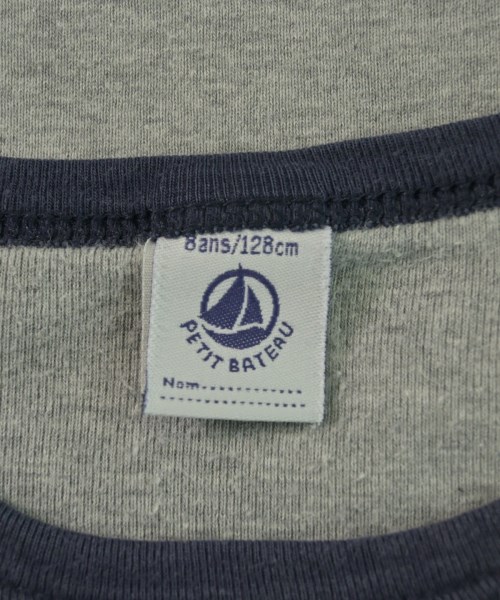 PETIT BATEAU（プチバトー）Tシャツ・カットソー グレー サイズ:128(9T-10T) キッズ/2200624170204
