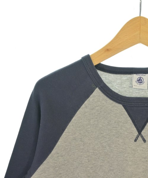 PETIT BATEAU（プチバトー）Tシャツ・カットソー グレー サイズ:128(9T-10T) キッズ/2200624170204