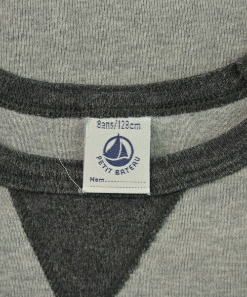 PETIT BATEAU（プチバトー）Tシャツ・カットソー グレー サイズ:128(9T-10T) キッズ/2200624170211