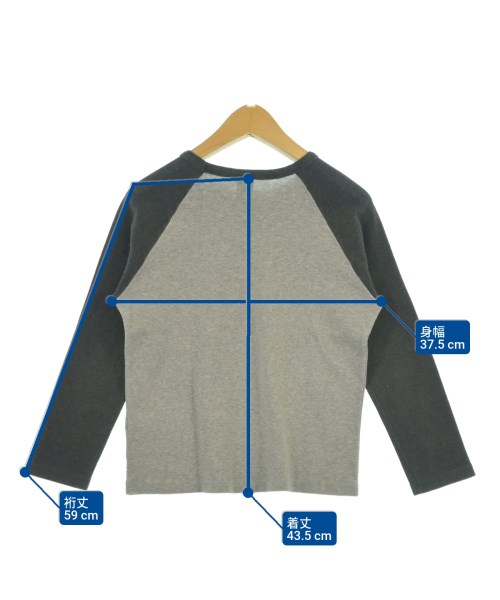 PETIT BATEAU（プチバトー）Tシャツ・カットソー グレー サイズ:128(9T-10T) キッズ/2200624170211
