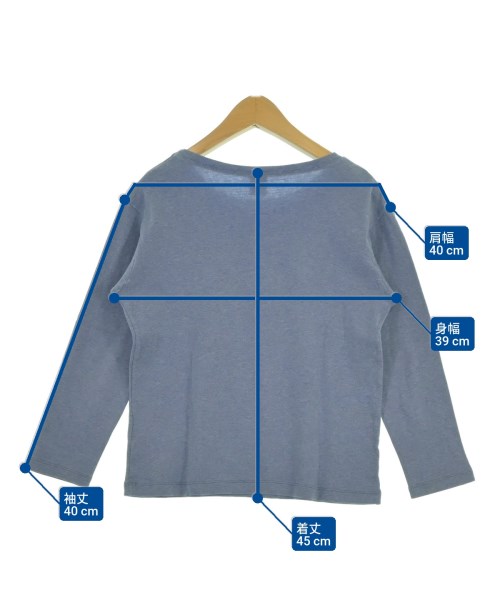 PETIT BATEAU（プチバトー）Tシャツ・カットソー 青 サイズ:128(9T-10T) キッズ/2200624170235