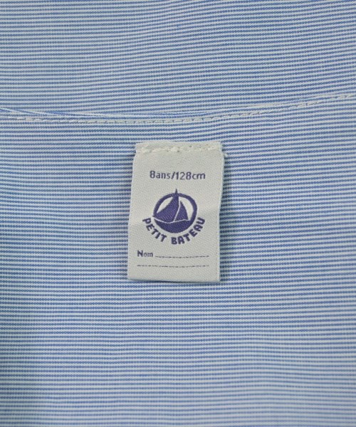 PETIT BATEAU（プチバトー）シャツ 白 サイズ:128(9T-10T) キッズ/2200624170242