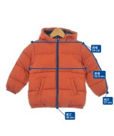 PETIT BATEAU（プチバトー）その他 オレンジ サイズ:110(5T-6T) キッズ/2200625307463