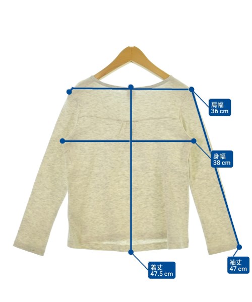 PETIT BATEAU（プチバトー）Tシャツ・カットソー グレー サイズ:128cm キッズ/2200619635145
