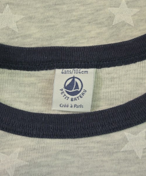 PETIT BATEAU（プチバトー）Tシャツ・カットソー グレー サイズ:4ans キッズ/2200619151225