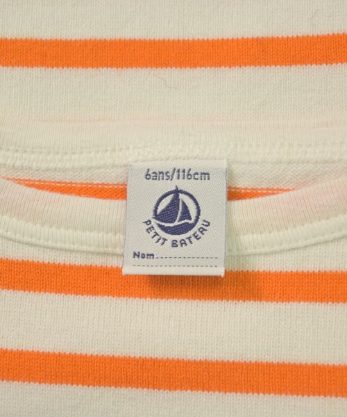 PETIT BATEAU（プチバトー）Tシャツ・カットソー オレンジ サイズ:6ans キッズ/2200633545017