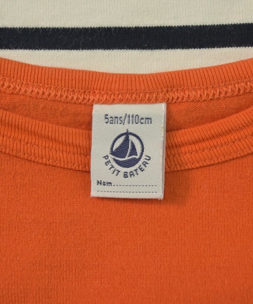 PETIT BATEAU（プチバトー）Tシャツ・カットソー オレンジ サイズ:5ans キッズ/2200633545024