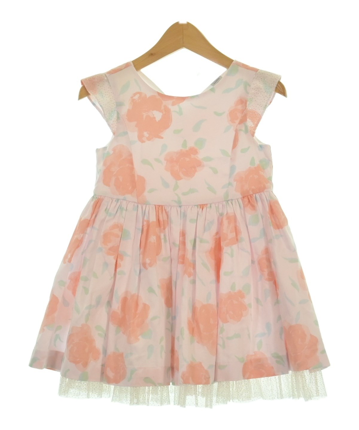【未使用タグ付き】PETITBATEAU プチバトー★コットンワンピース ピンク PETIT BATEAU ワンピース コットンワンピース キッズ 子供服