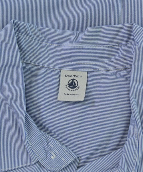 PETIT BATEAU（プチバトー）シャツ 青 サイズ:152(13T-14T) キッズ/2200673951137