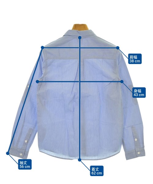 PETIT BATEAU（プチバトー）シャツ 青 サイズ:152(13T-14T) キッズ/2200673951137