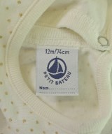 PETIT BATEAU（プチバトー）Tシャツ・カットソー 白 サイズ:80(12M) キッズ/2200672350023