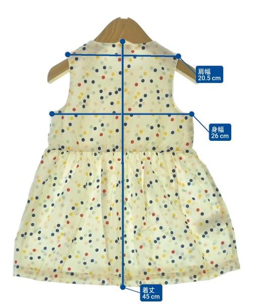 PETIT BATEAU（プチバトー）ワンピース（その他） 白 サイズ:81(12M) キッズ/2200668163040