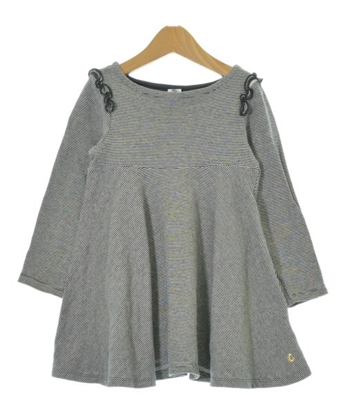 PETIT BATEAU(プチバトー)ワンピース（その他） グレー サイズ:116(7T-8T)/2200676004045
