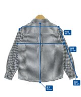 PETIT BATEAU（プチバトー）シャツ 紺 サイズ:128(9T-10T) キッズ/2200676078046