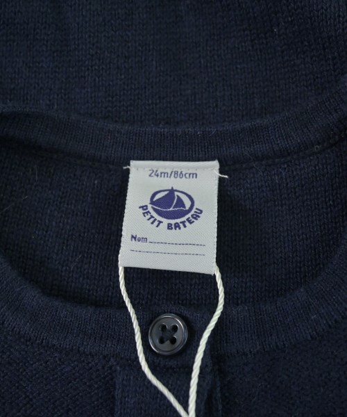 PETIT BATEAU（プチバトー）ニット 紺 サイズ:90(24M) キッズ/2200675003070