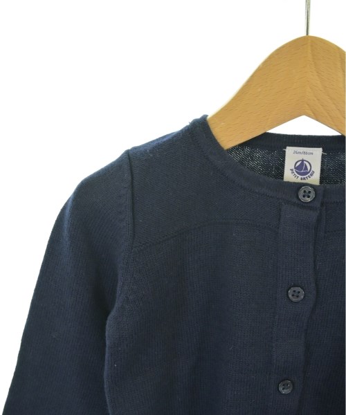 PETIT BATEAU（プチバトー）ニット 紺 サイズ:90(24M) キッズ/2200675003070