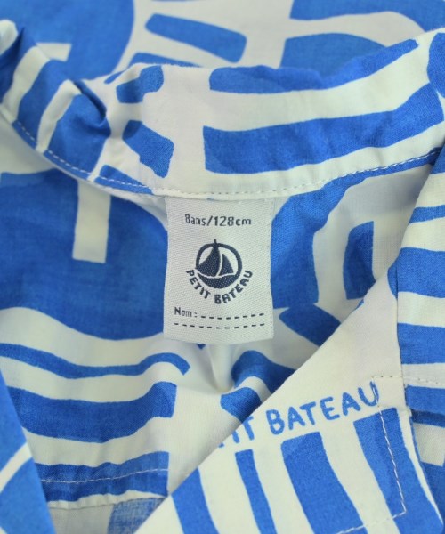 PETIT BATEAU（プチバトー）シャツ 白 サイズ:128(9T-10T) キッズ/2200688108175