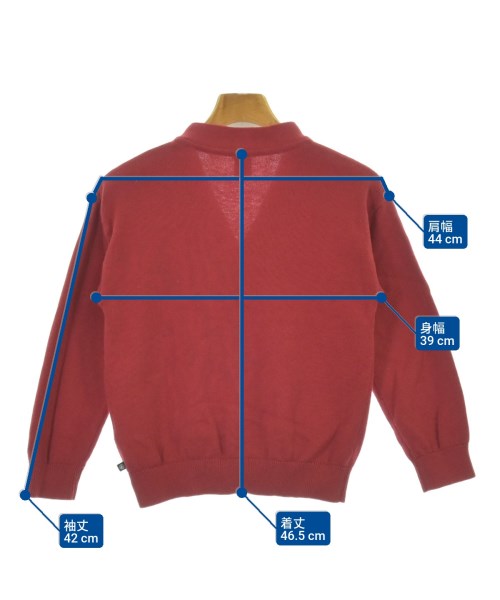 PETIT BATEAU（プチバトー）ニット 赤 サイズ:128(9T-10T) キッズ/2200688108281