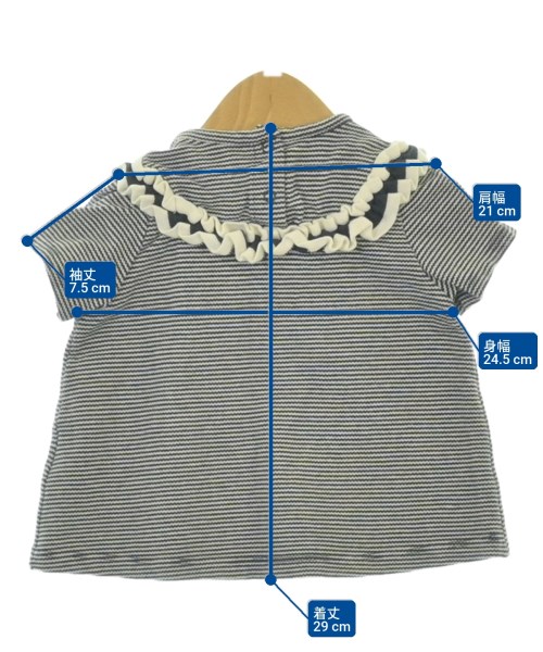 PETIT BATEAU（プチバトー）Tシャツ・カットソー 紺 サイズ:81(12M) キッズ/2200693368298