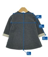 PETIT BATEAU（プチバトー）ワンピース（その他） 紺 サイズ:74(6M) キッズ/2200693368328