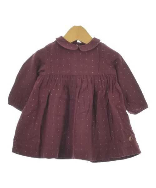 PETIT BATEAU(プチバトー)ワンピース（その他） 赤 サイズ:74(6M)/2200693368342