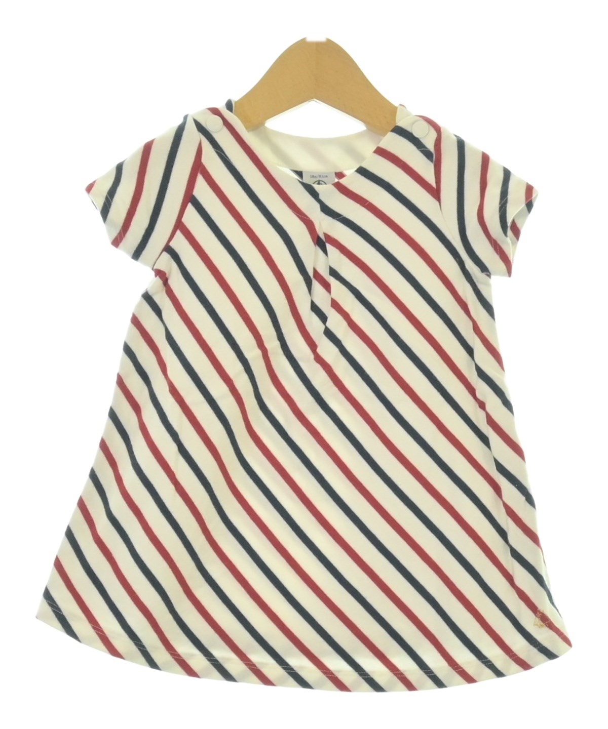 PETIT BATEAU（プチバトー）ワンピース（その他） 白 サイズ:81(12M 