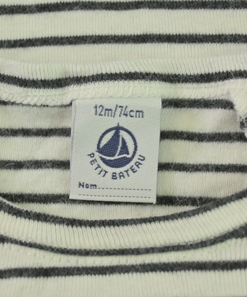 PETIT BATEAU（プチバトー）Tシャツ・カットソー 黒 サイズ:74(6M) キッズ/2200698093027
