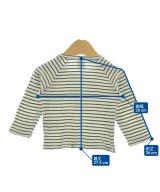 PETIT BATEAU（プチバトー）Tシャツ・カットソー 黒 サイズ:74(6M) キッズ/2200698093027