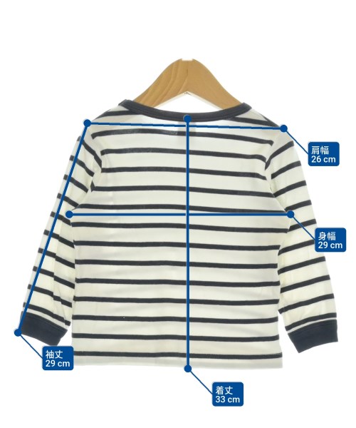 PETIT BATEAU（プチバトー）ワンピース（その他） 白 サイズ:90(24M) キッズ/2200698958036