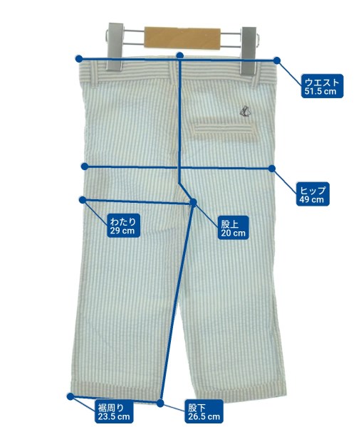 PETIT BATEAU（プチバトー）その他 青 サイズ:81(12M) キッズ/2200694260140