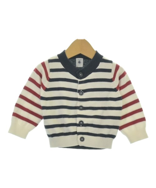 PETIT BATEAU(プチバトー)ニット 白 サイズ:80(12M)/2200695080105