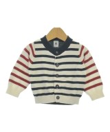 PETIT BATEAU（プチバトー）ニット 白 サイズ:80(12M) キッズ/2200695080105