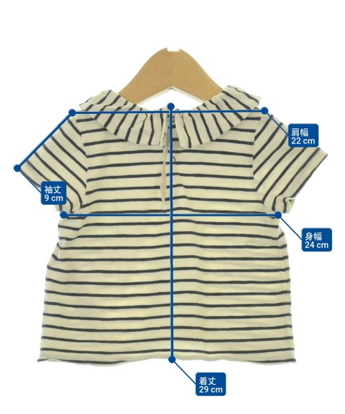 PETIT BATEAU（プチバトー）Tシャツ・カットソー 白 サイズ:80(12M) キッズ/2200695080112