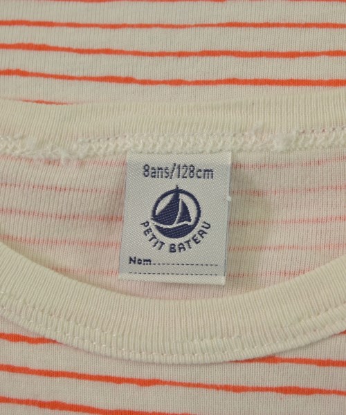 PETIT BATEAU（プチバトー）Tシャツ・カットソー 白 サイズ:128(9T-10T) キッズ/2200650908109