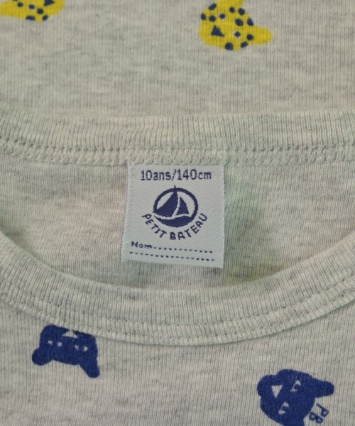 PETIT BATEAU（プチバトー）Tシャツ・カットソー グレー サイズ:140(11T-12T) キッズ/2200650908116