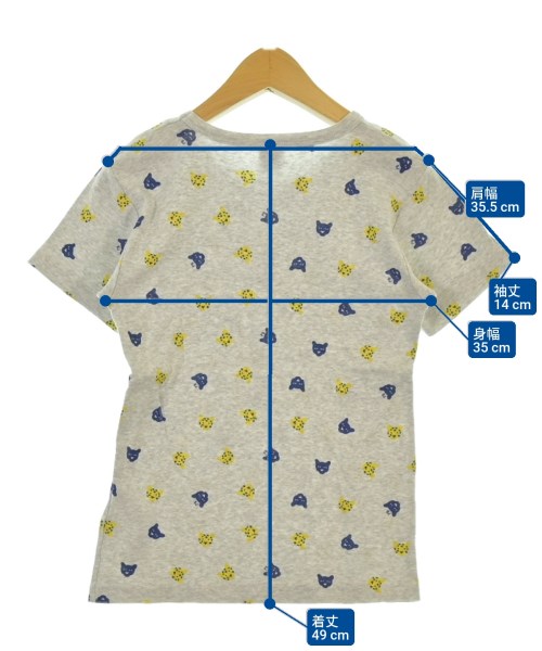 PETIT BATEAU（プチバトー）Tシャツ・カットソー グレー サイズ:140(11T-12T) キッズ/2200650908116