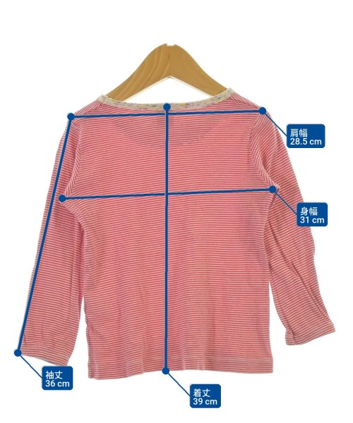 PETIT BATEAU（プチバトー）Tシャツ・カットソー 赤 サイズ:102(3T-4T) キッズ/2200649180240