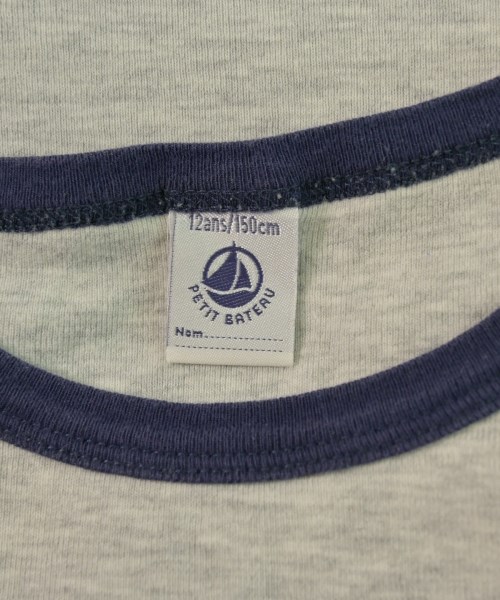 PETIT BATEAU（プチバトー）Tシャツ・カットソー グレー サイズ:150(13T-14T) キッズ/2200636591141