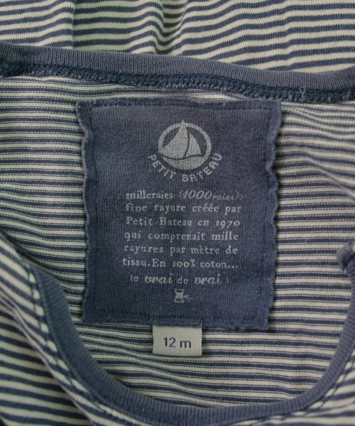 PETIT BATEAU（プチバトー）ワンピース（その他） グレー サイズ:80(12M) キッズ/2200633836702
