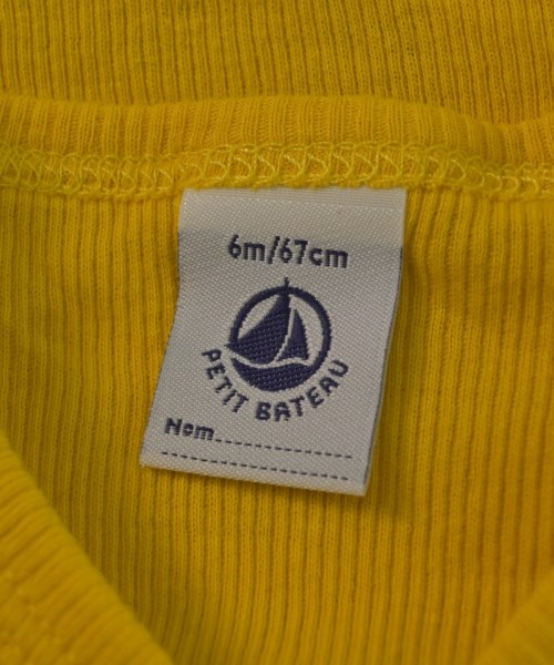 PETIT BATEAU（プチバトー）Tシャツ・カットソー 黄 サイズ:67(6M) キッズ/2200633836757