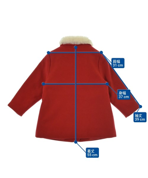 PETIT BATEAU（プチバトー）その他 赤 サイズ:104(3T-4T) キッズ/2200642370075