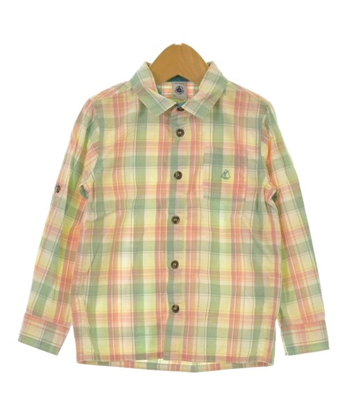 PETIT BATEAU(プチバトー)シャツ 白 サイズ:108(5T-6T)/2200644464109